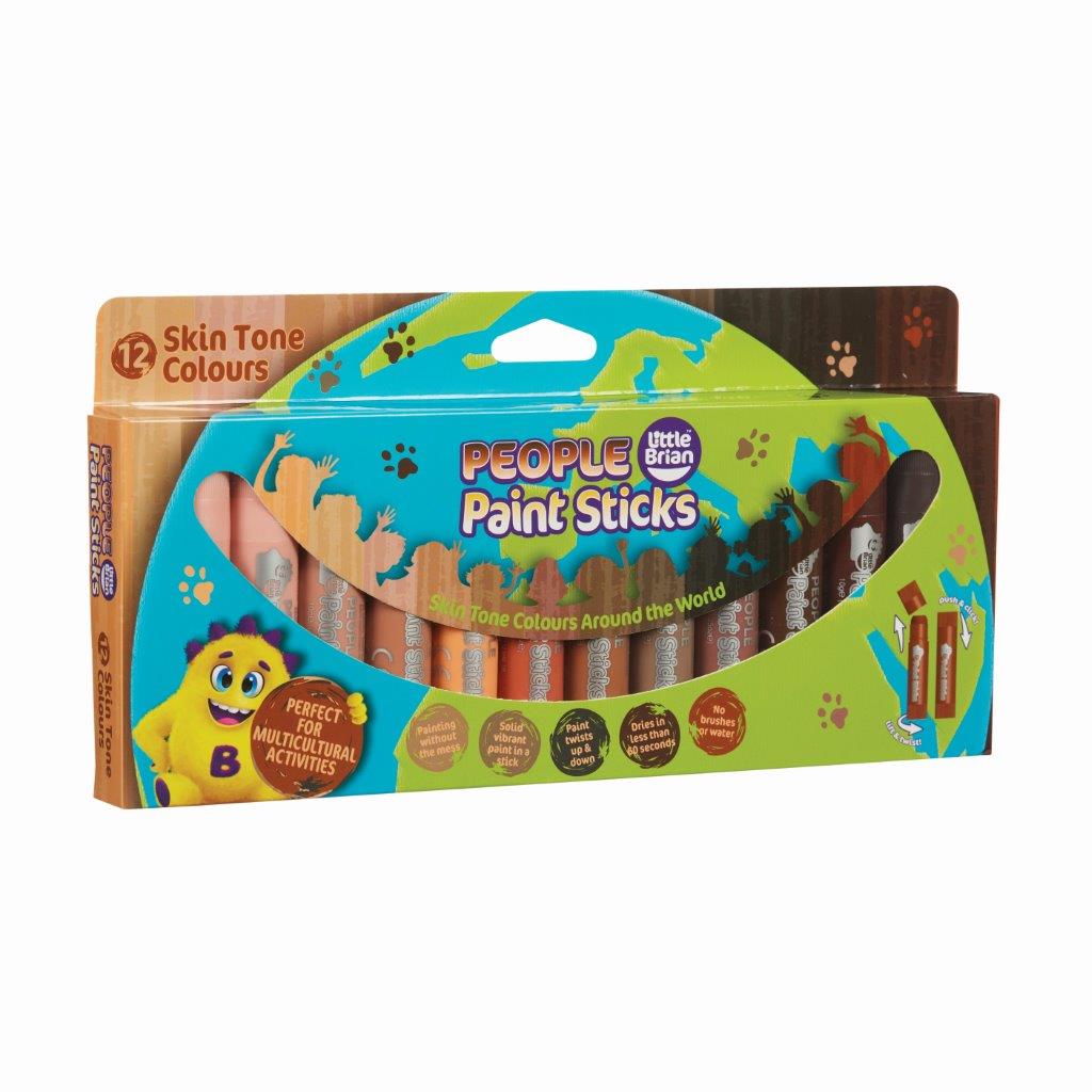 Little Brian - People Paint Sticks 12pk