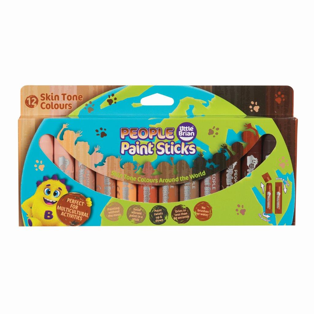 Little Brian - People Paint Sticks 12pk