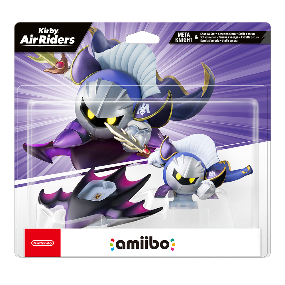 Nintendo amiibo - Meta Knight & Shadow Star (Kirby Air Riders)