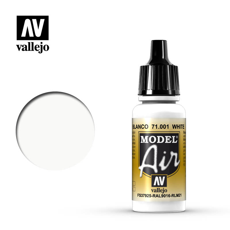 Vallejo Model Air - White 17ml