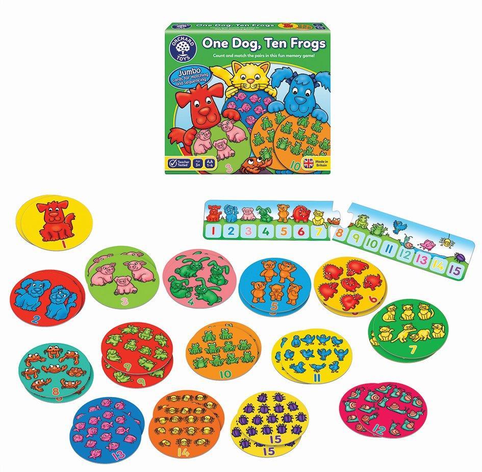 Orchard Game - One Dog Ten Frogs