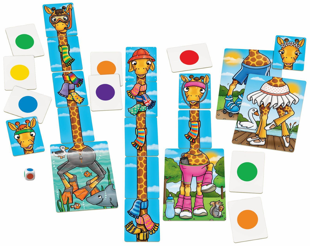 Orchard Game - Giraffes In Scarves