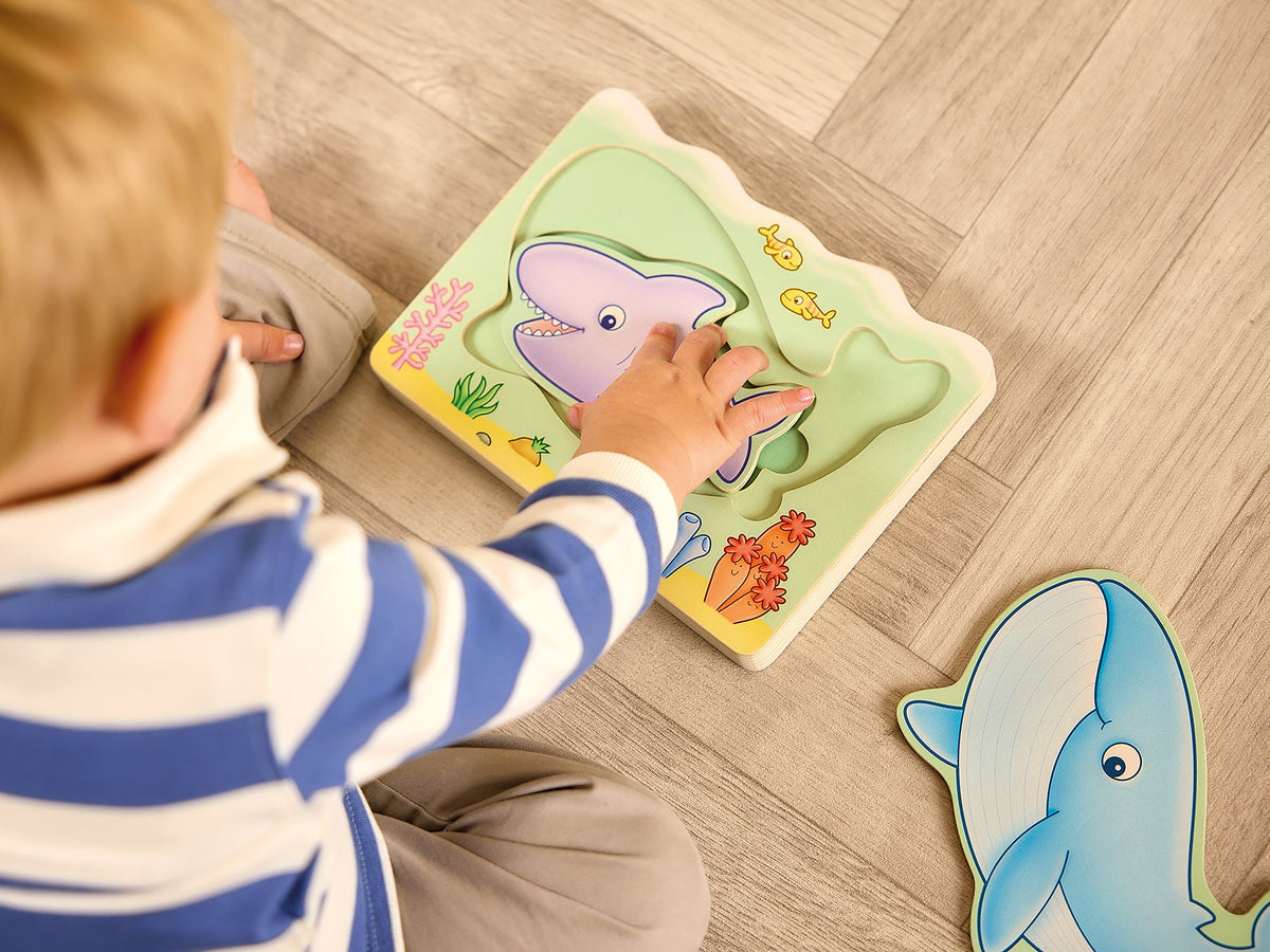 Under The Sea - Wooden Nesting Puzzle [Orchard Toys]
