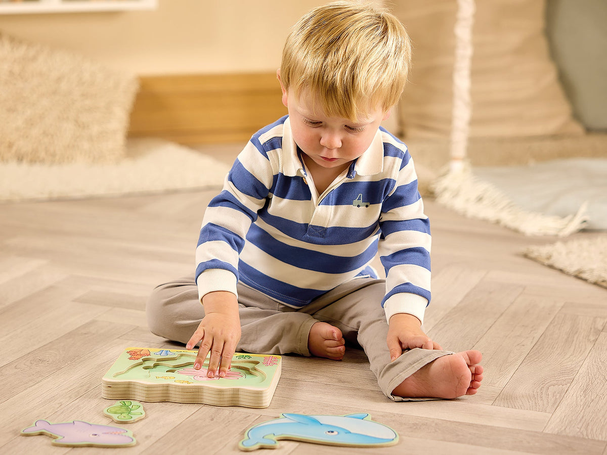 Under The Sea - Wooden Nesting Puzzle [Orchard Toys]