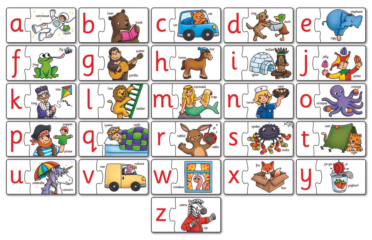 Orchard Toys - Alphabet Match Activity Puzzles