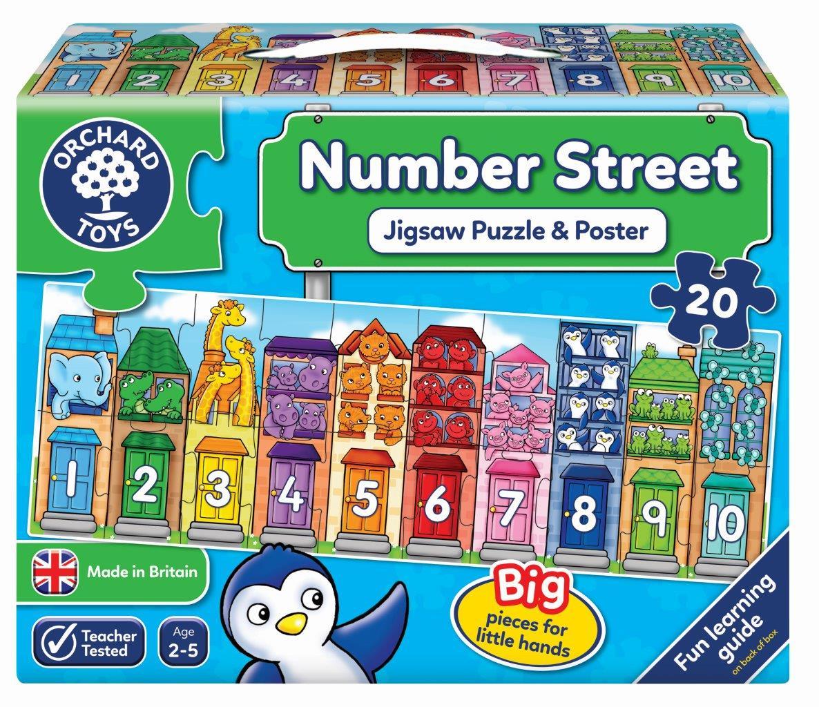 Orchard Jigsaw - Number Street Jigsaw