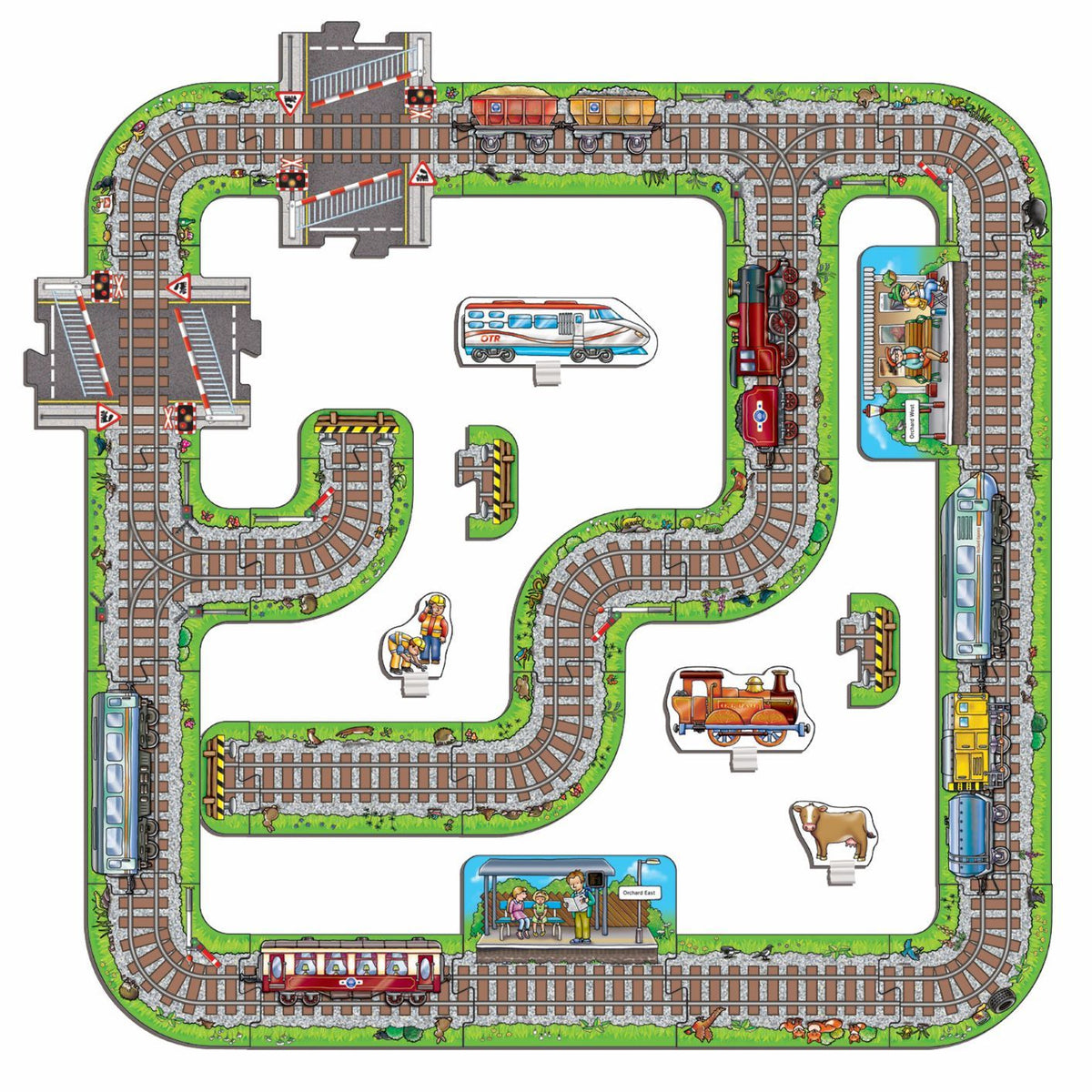 Orchard Jigsaw - Giant Railway