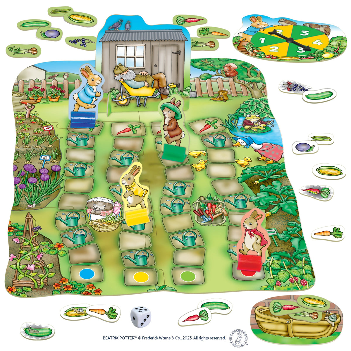Peter Rabbit: Dont Wake Mr. McGregor! Game [Orchard Toys]