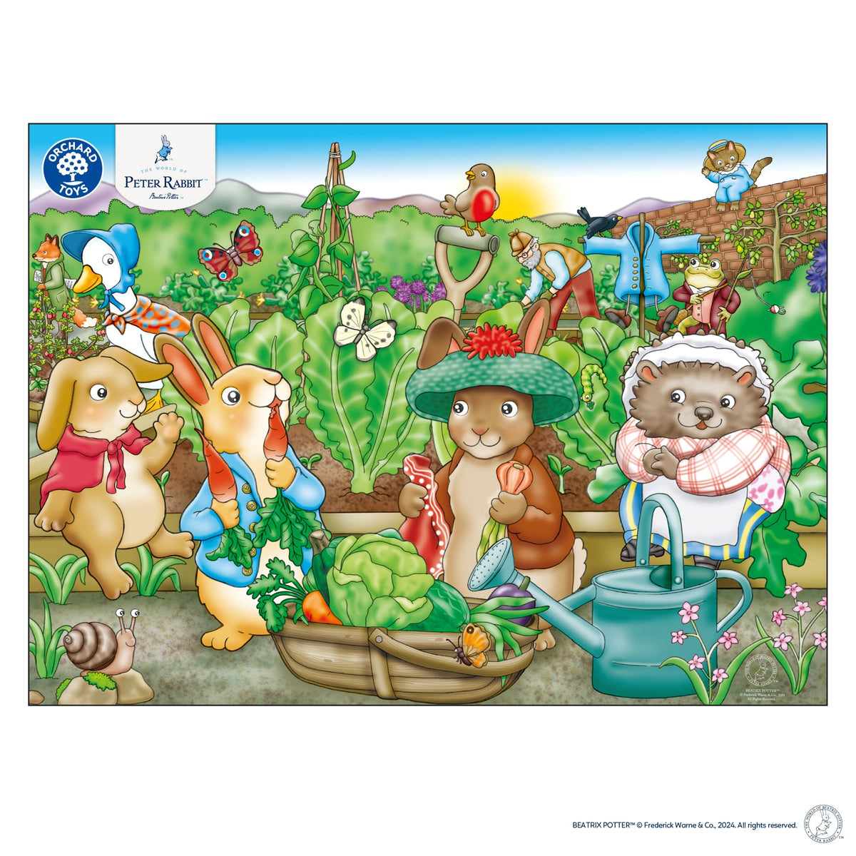 Peter Rabbit: In Mr. McGregor's Garden 25pc Jigsaw Puzzle [Orchard Toys]