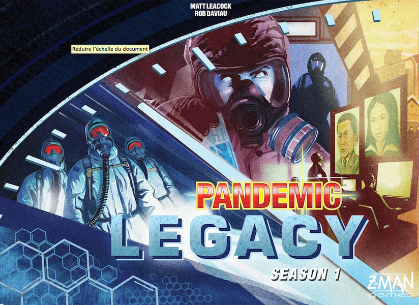 Pandemic Legacy - Season 1 (Blue Edition)