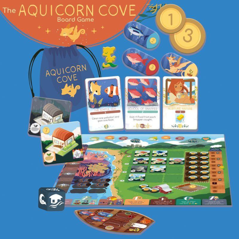 The Aquicorn Cove Board Game