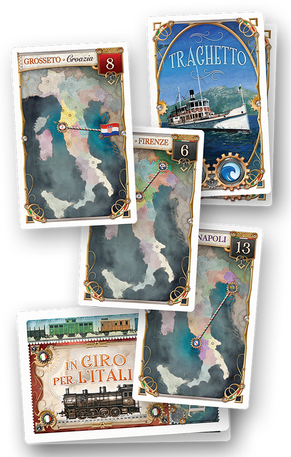 Ticket To Ride Map Collection Vol. 7 Japan And Italy
