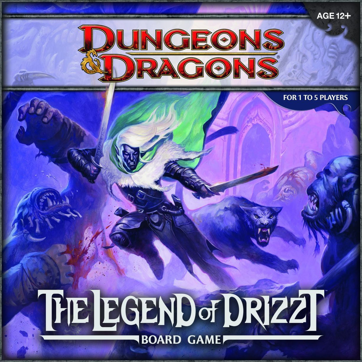 D&D The Legend of Drizzt - Adventure System Board Game