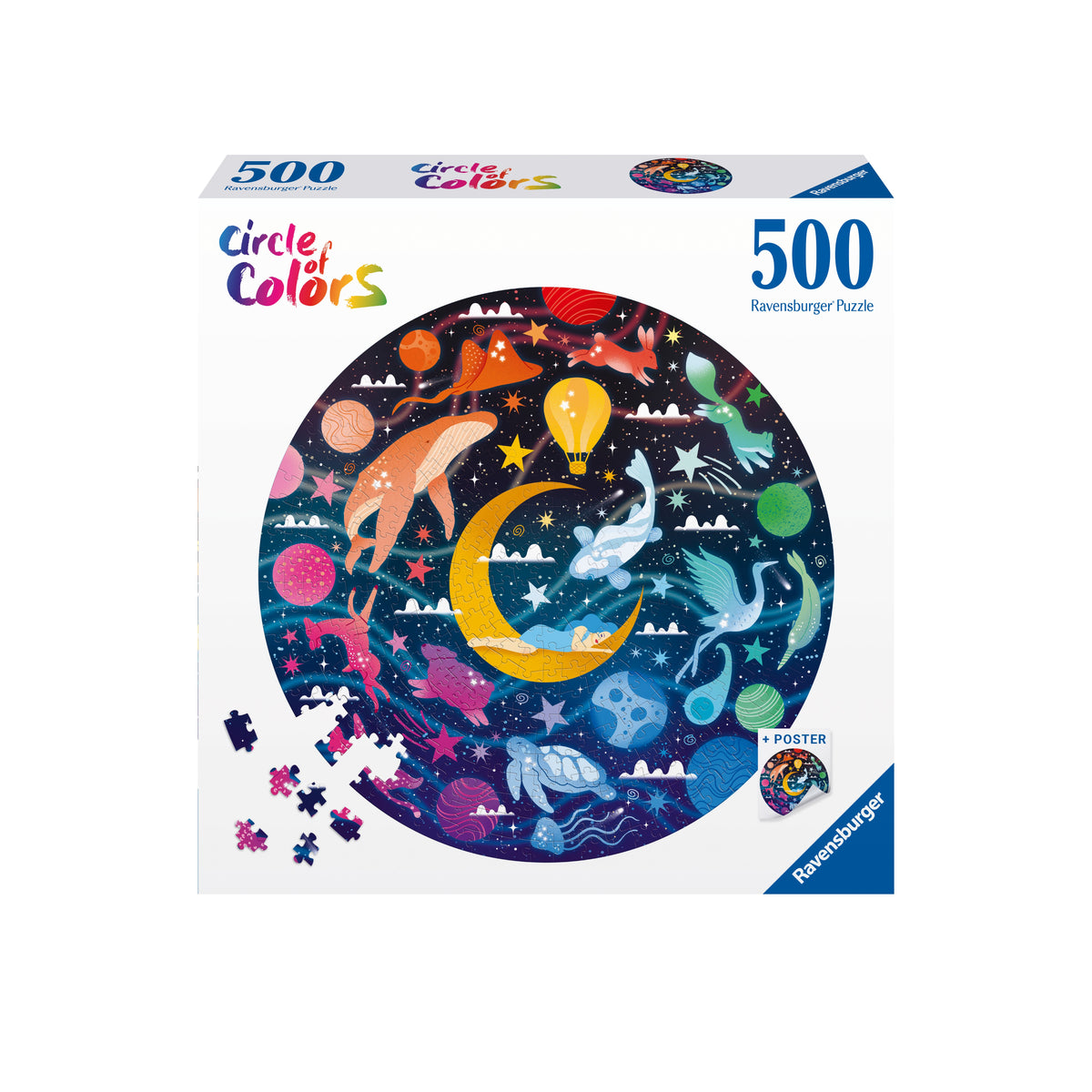 Circle of Colours: Dreams 500pc Round [Ravensburger Puzzle]