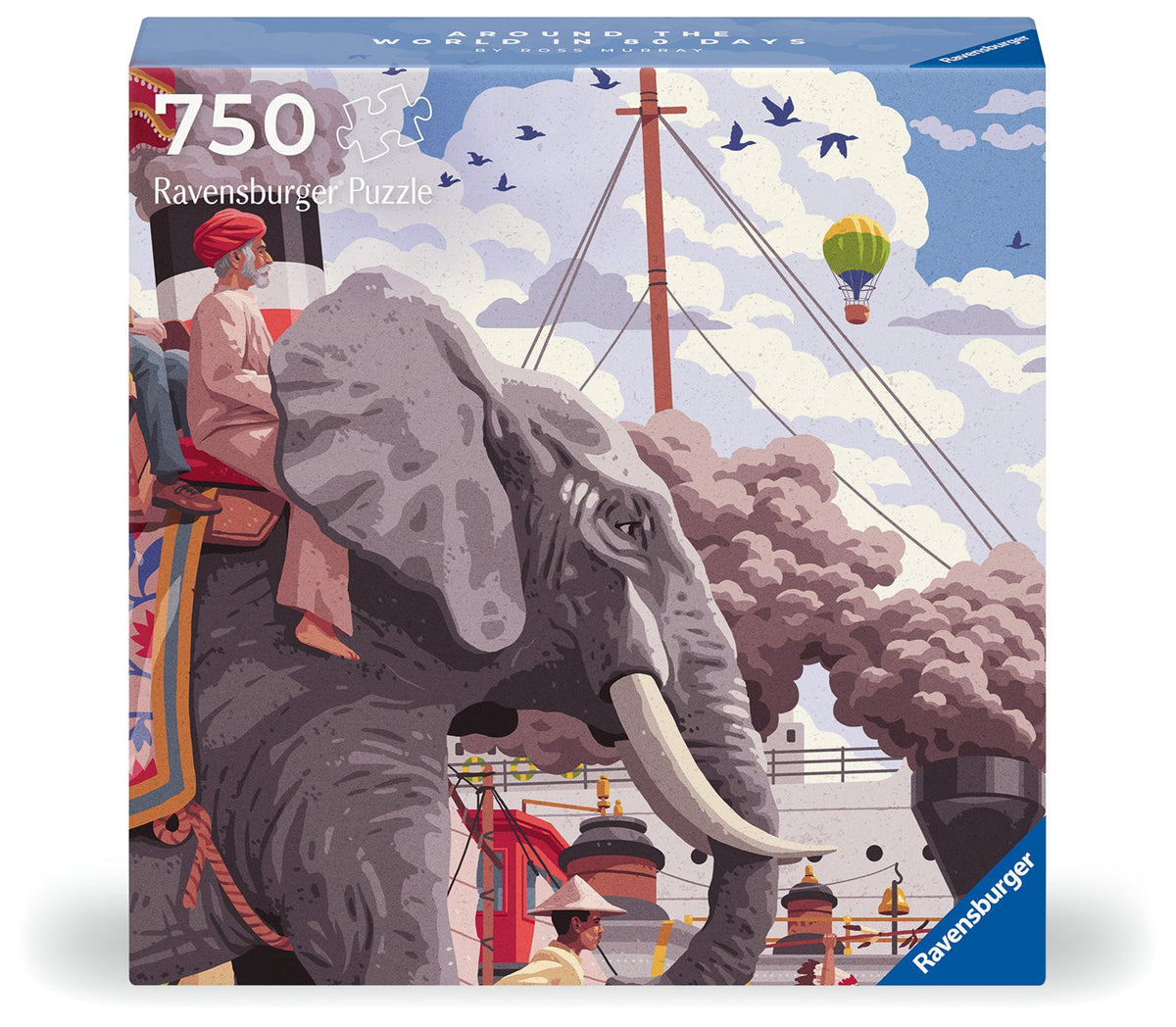 Art & Soul: #8 Around the World in 80 Days 750pc [Ravensburger Puzzle]