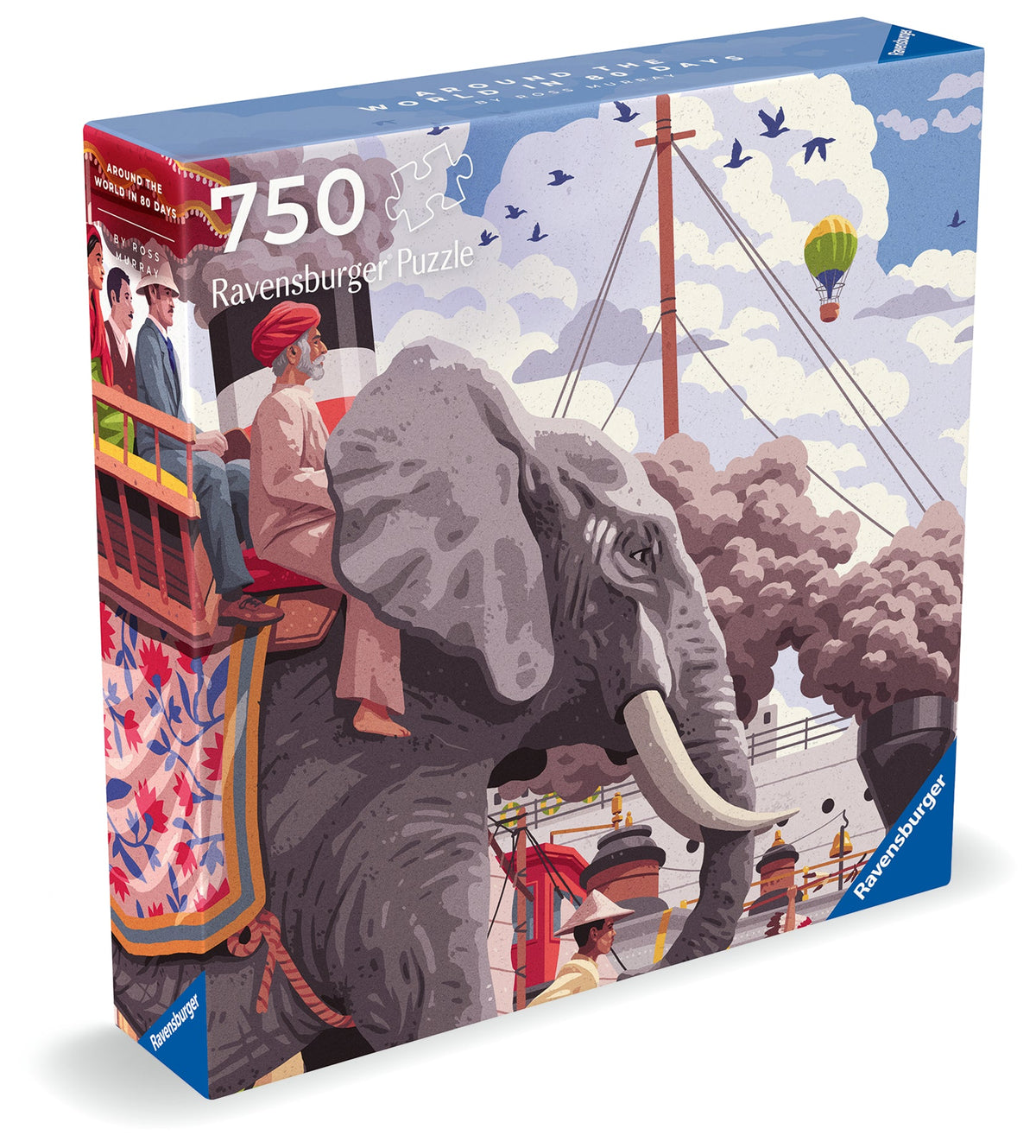 Art & Soul: #8 Around the World in 80 Days 750pc [Ravensburger Puzzle]