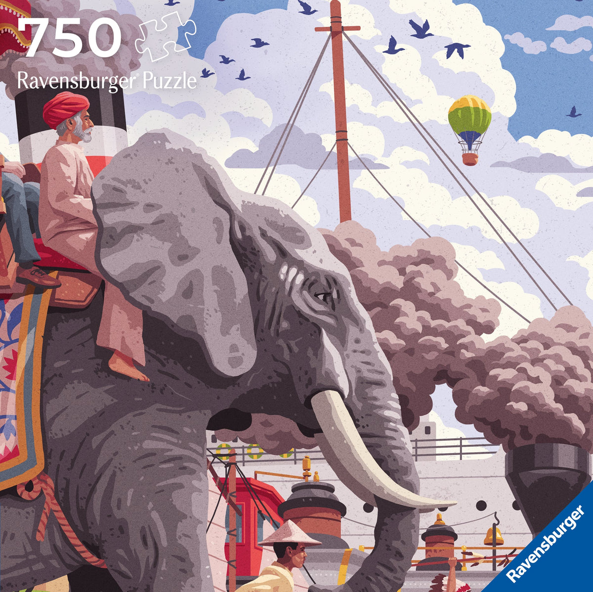 Art & Soul: #8 Around the World in 80 Days 750pc [Ravensburger Puzzle]