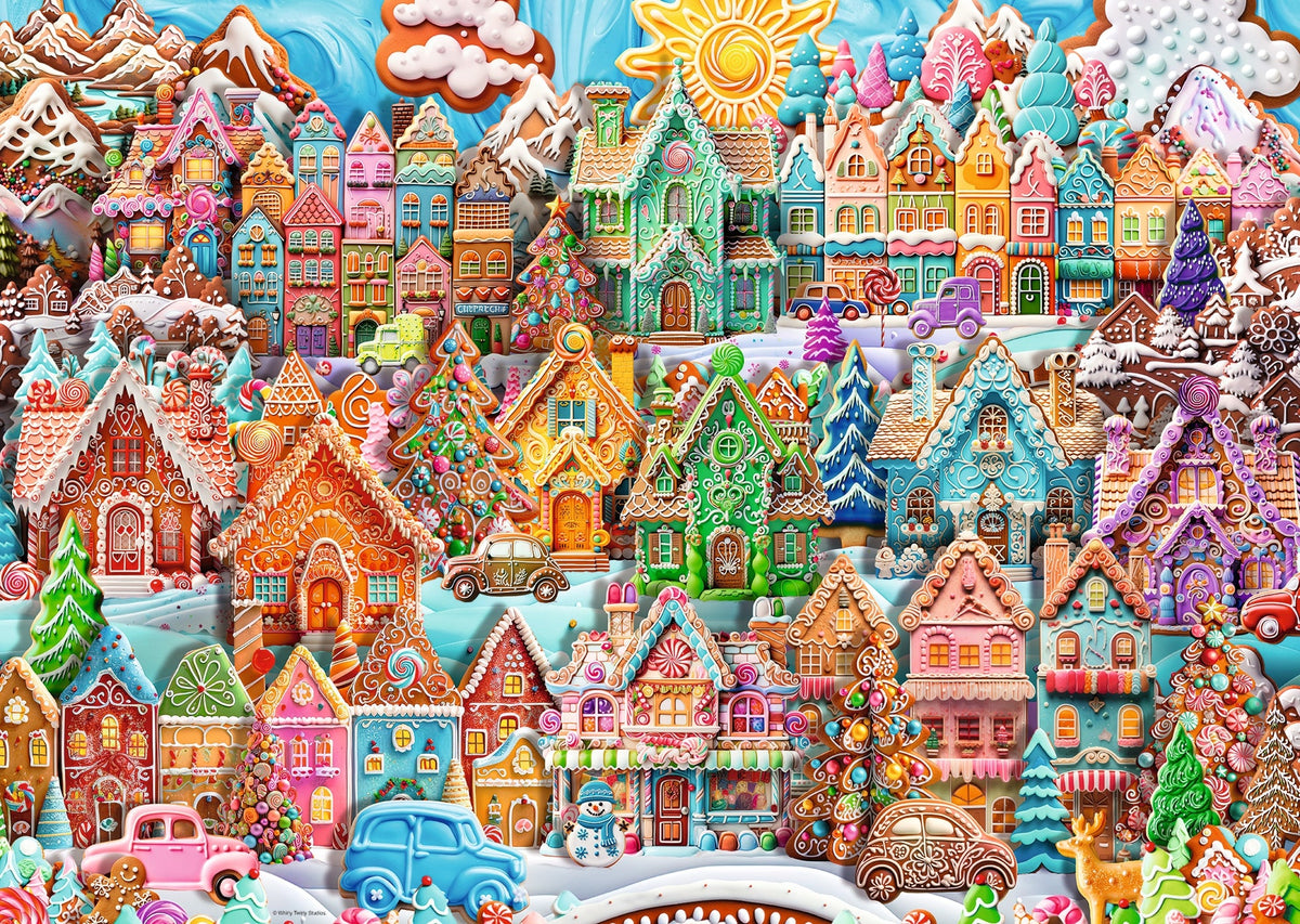 Christmas: Cookie Village 1000pc [Ravensburger Puzzle]