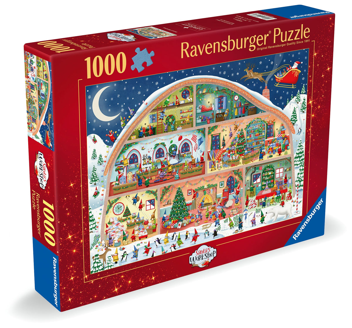 Christmas: Santa's Workshop [Ravensburger Puzzle]