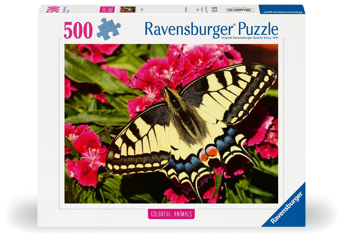 Colourful Animals: Butterfly 500pc [Ravensburger Puzzle]