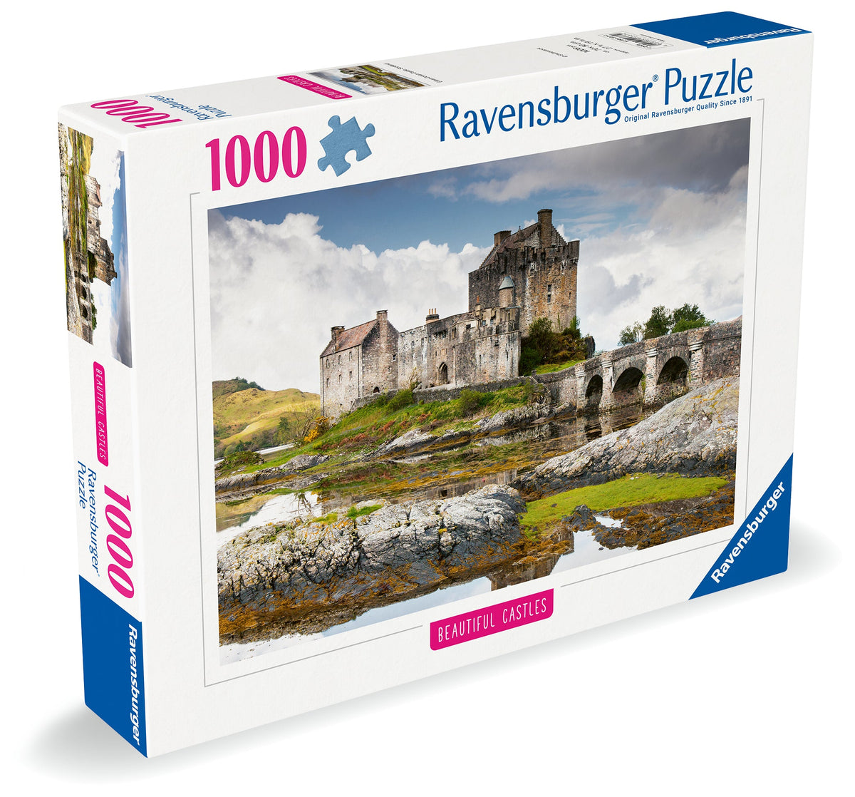 Beautiful Castles: Eilean Donan Castle, Scotland 1000pc [Ravensburger Puzzle]