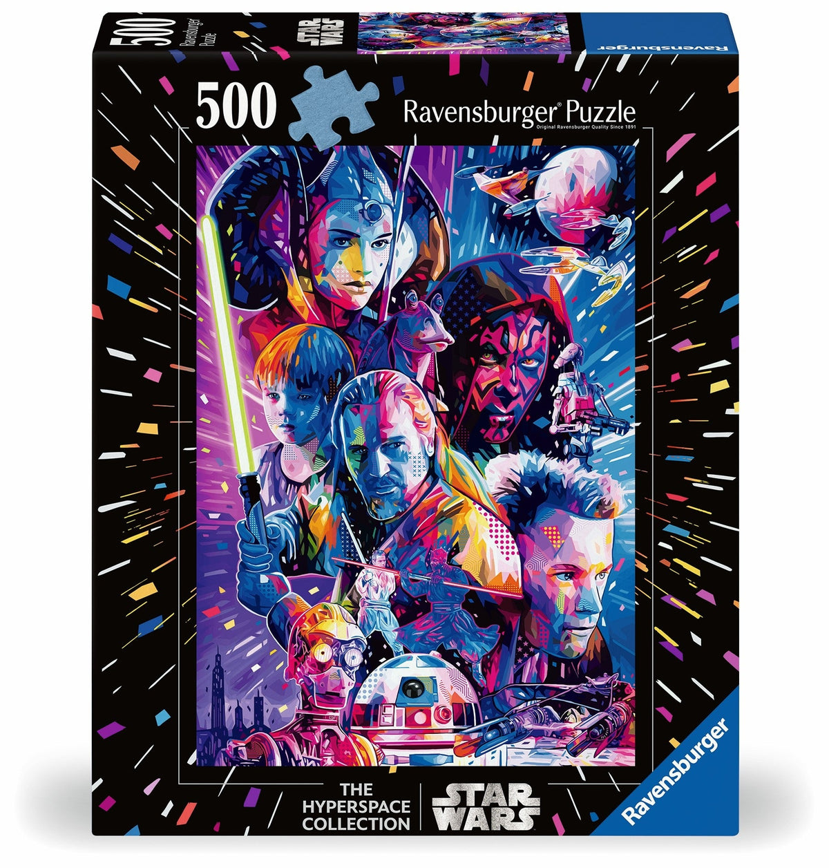 Star Wars The Hyperspace Collection: The Phantom Menace 500pc [Ravensburger Puzzle]