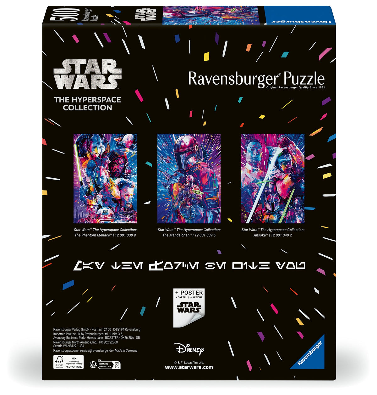 Star Wars The Hyperspace Collection: The Mandalorian 500pc [Ravensburger Puzzle]