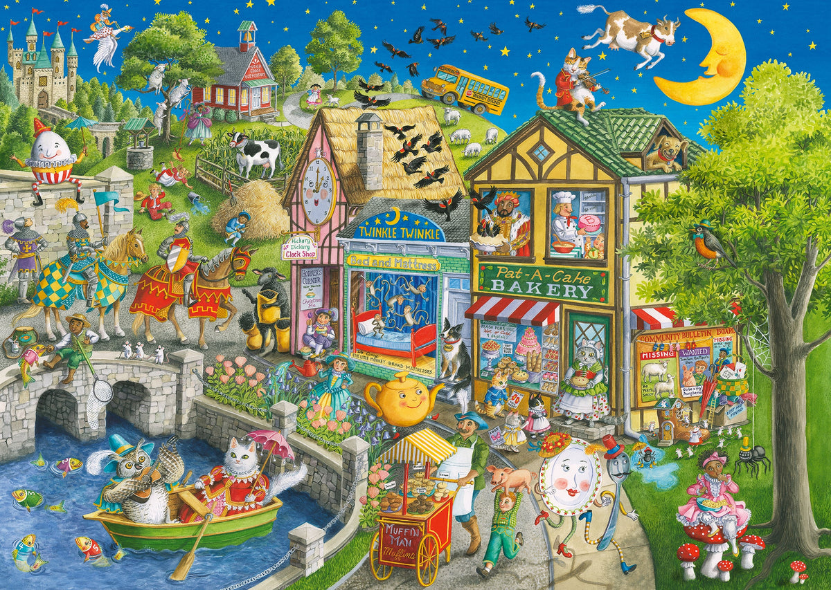 Mother Gooseville 1000pc [Ravensburger Puzzle]