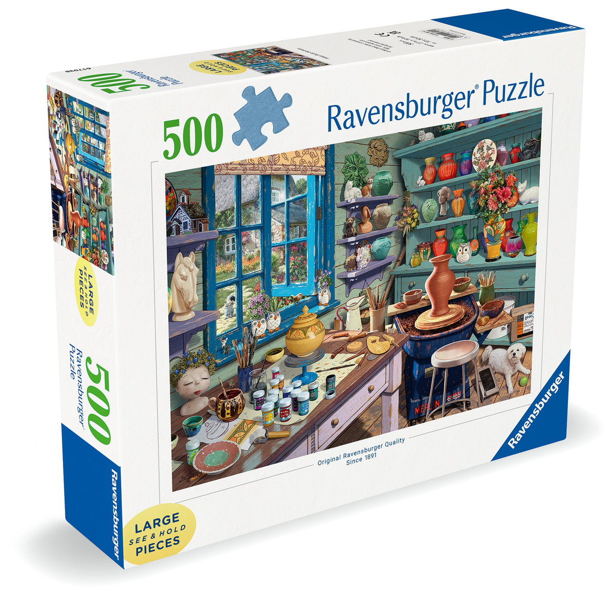 Pottery Studio Sanctuary 500pcLF [Ravensburger Puzzle]