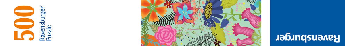 World Jigsaw Puzzle Championship: Flowerjungle 500pc [Ravensburger Puzzle]