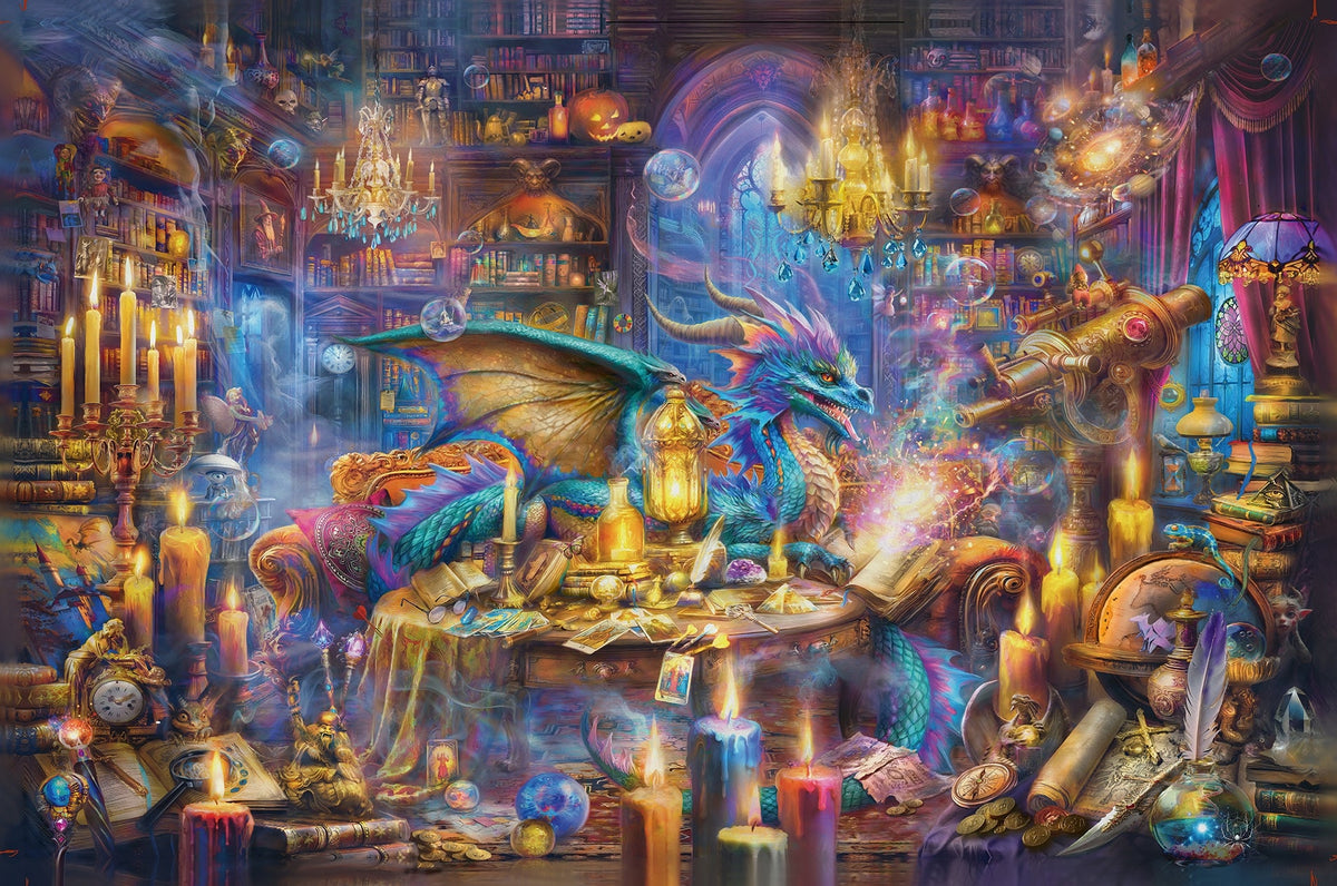 Dragon's Library 3000pc [Ravensburger Puzzle]