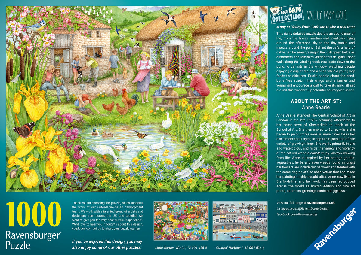 Cozy Cafe: #3 Farm Cafe 1000pc [Ravensburger Puzzle]