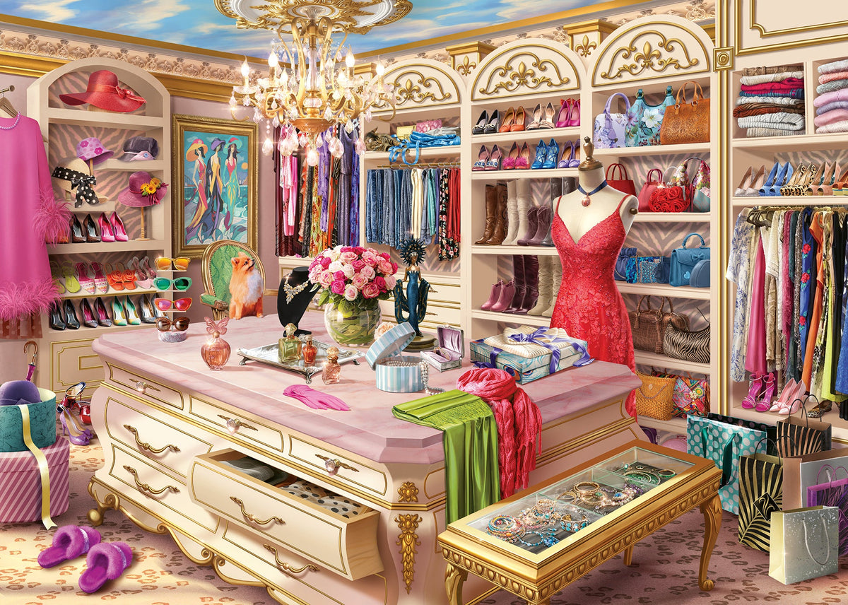 The Coveted Closet 1000pc [Ravensburger Puzzle]