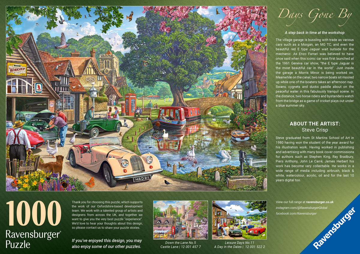 Days Gone By 1000pc [Ravensburger Puzzle]