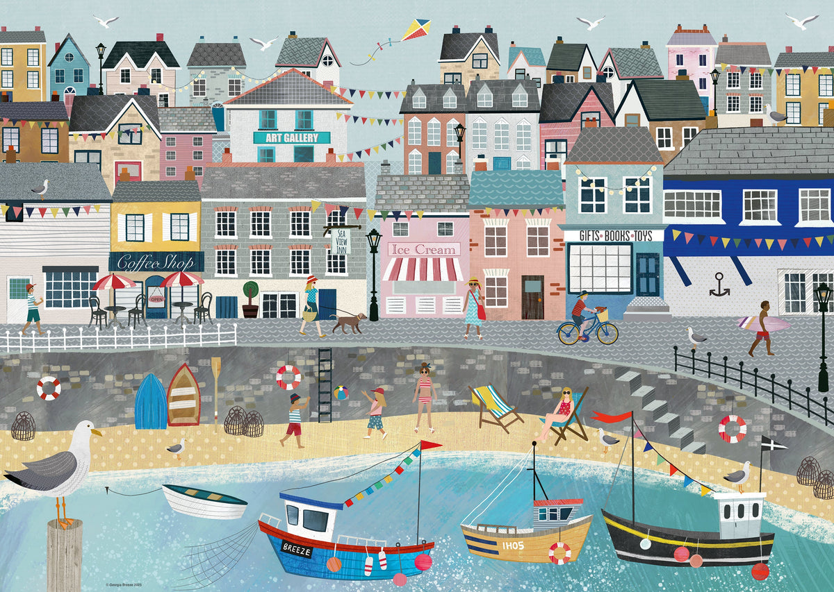 Coastal Harbour 1000pc [Ravenburger Puzzle]
