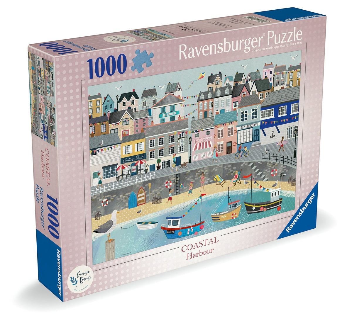 Coastal Harbour 1000pc [Ravenburger Puzzle]