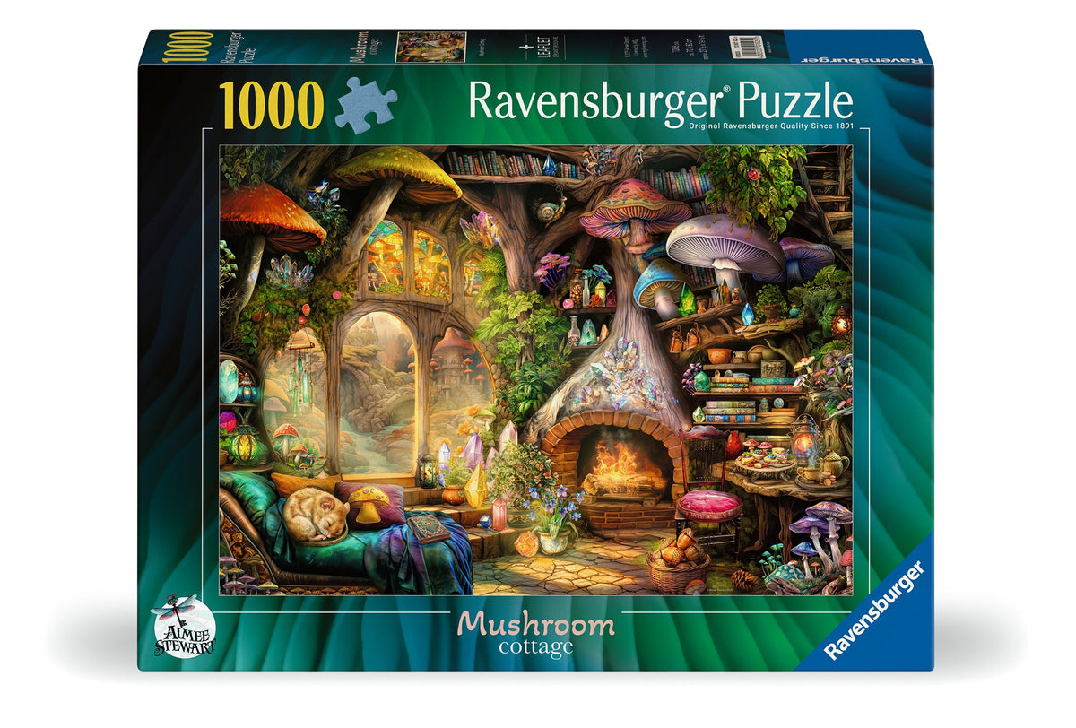 Aimee Stewart: Mushroom Cottage 1000pc [Ravensburger Puzzle]