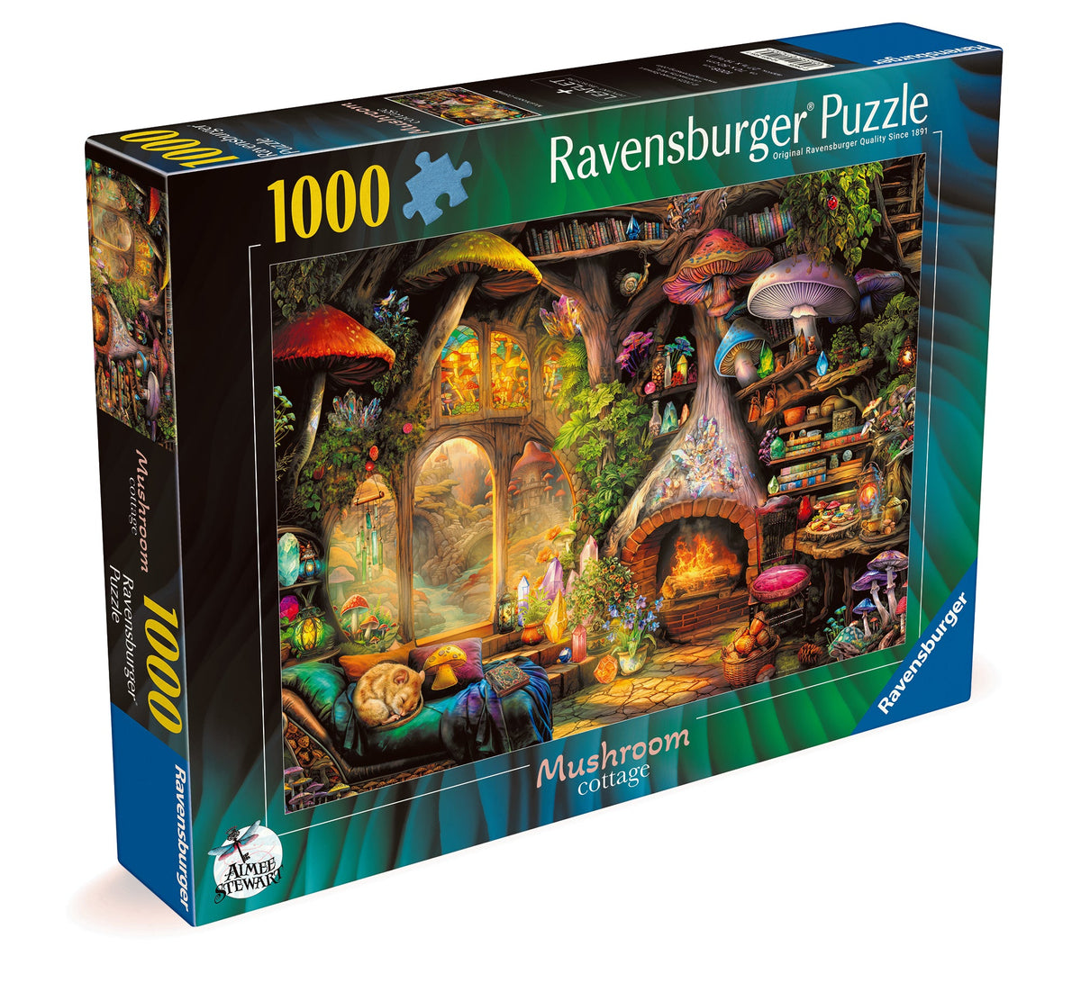 Aimee Stewart: Mushroom Cottage 1000pc [Ravensburger Puzzle]