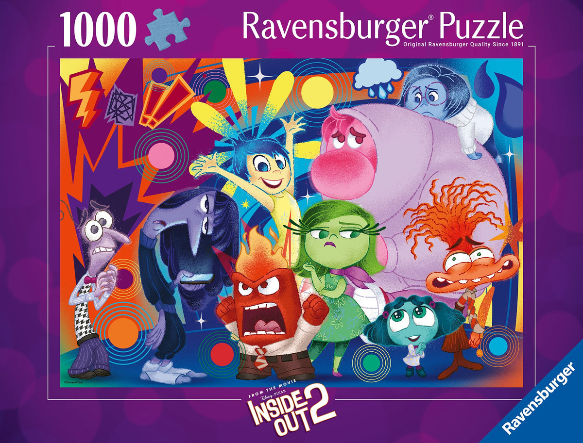 Disney Pixar Inside Out 2: Emotions at HQ 1000pc [Ravensburger Puzzle]