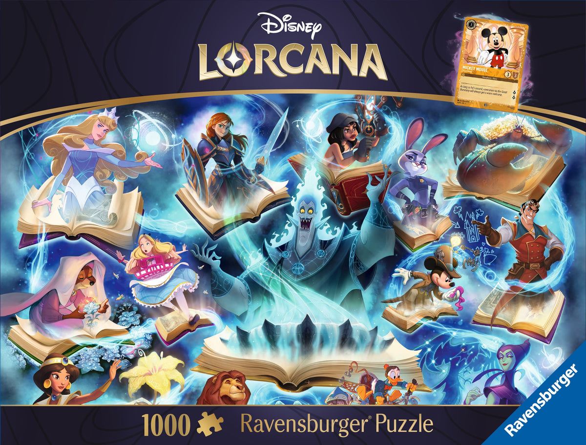 Disney Lorcana: Sapphire 1000pc [Ravensburger Puzzle]