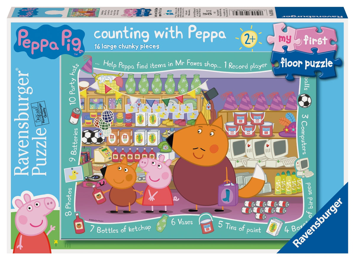 My First Floor Puzzle: Peppa Pig 16pc [Ravensburger Puzzle]