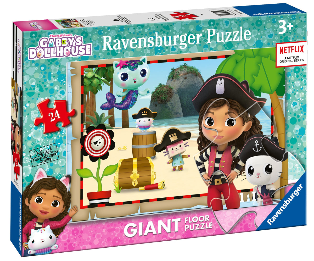 Gabby's Dollhouse: Giant Floor Puzzle 24pc [Ravensburger Puzzle]