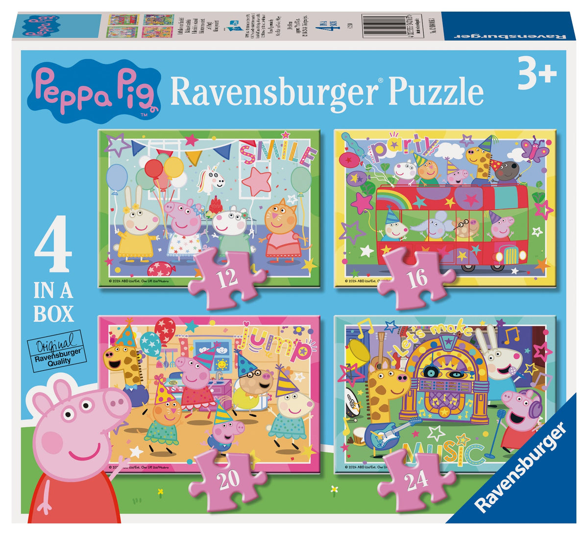 Peppa Pig: TBC 12/16/20/24pc [Ravensburger Puzzle]