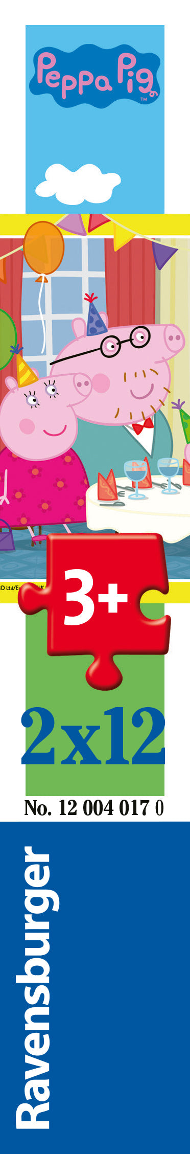 Peppa Pig: TBC 2x12pc [Ravensburger Puzzle]