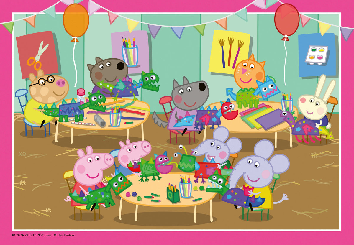 Peppa Pig: TBC 2x12pc [Ravensburger Puzzle]