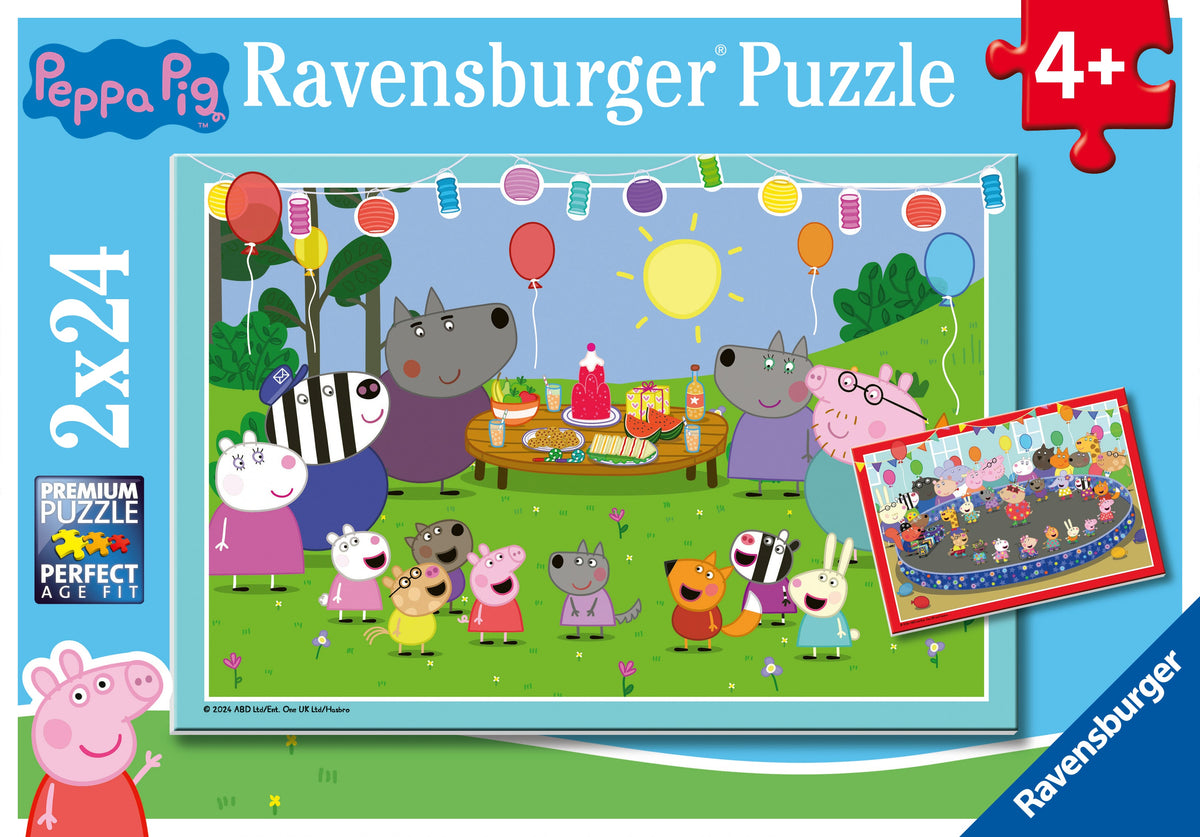 Peppa Pig: TBC 2x24pc [Ravensburger Puzzle]