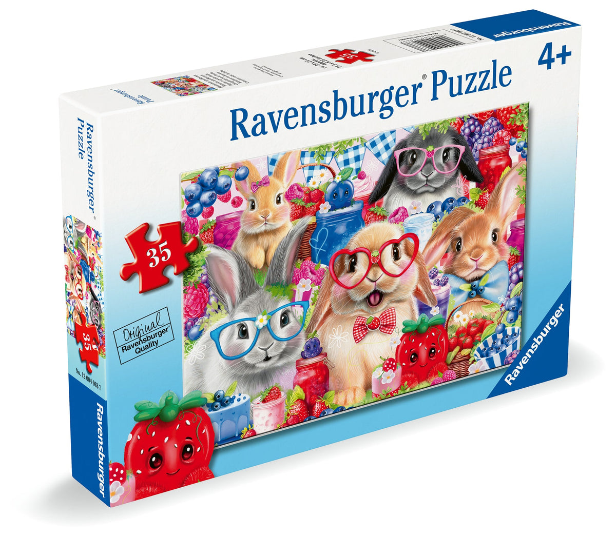 Bunnies and Berries 35pc [Ravensburger Puzzle]
