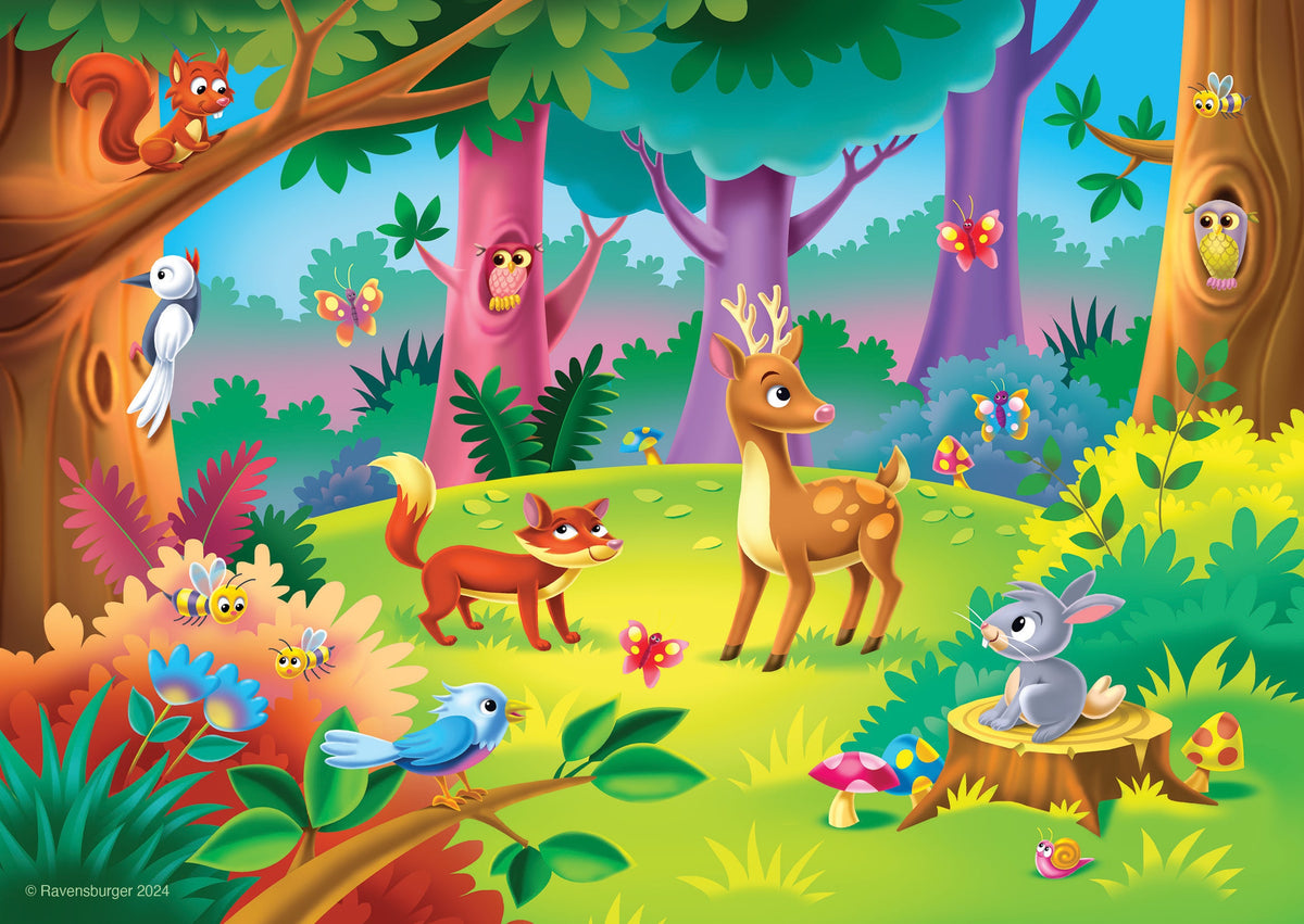 My First Puzzles: How Many Can You Count? 6/8/10/12pc [Ravensburger Puzzle]