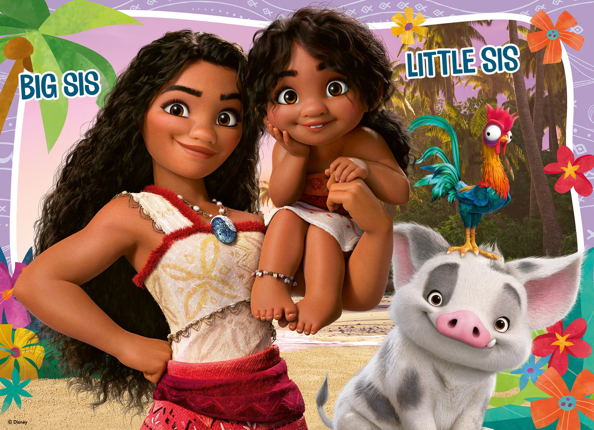 Disney Moana 2: Bumper Pack 4x100pc [Ravensburger Puzzle]