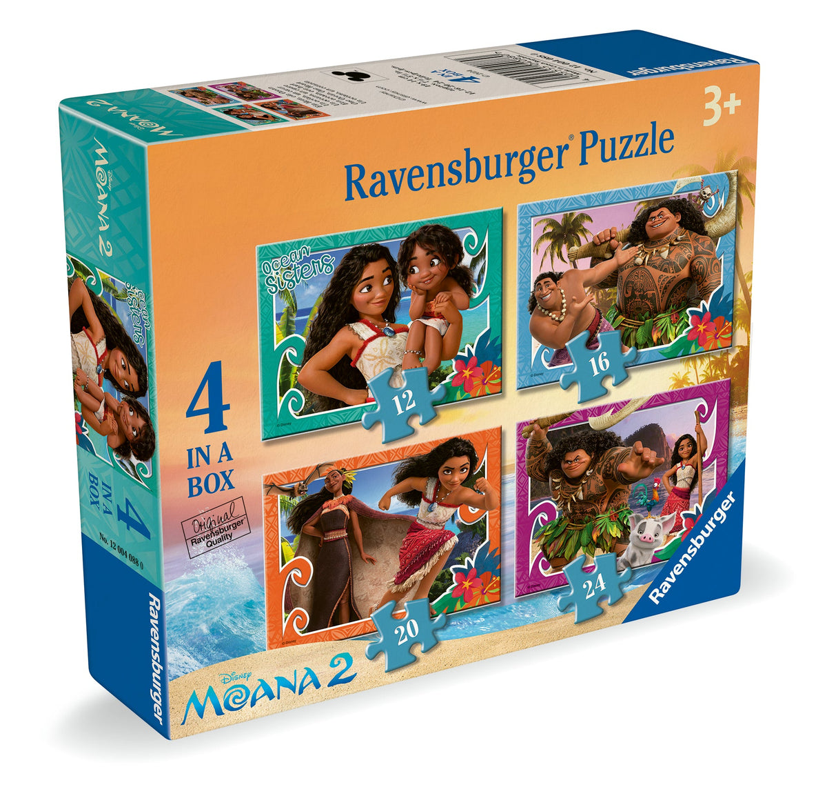 Disney Moana 2: 12/16/20/24pc [Ravensburger Puzzle]